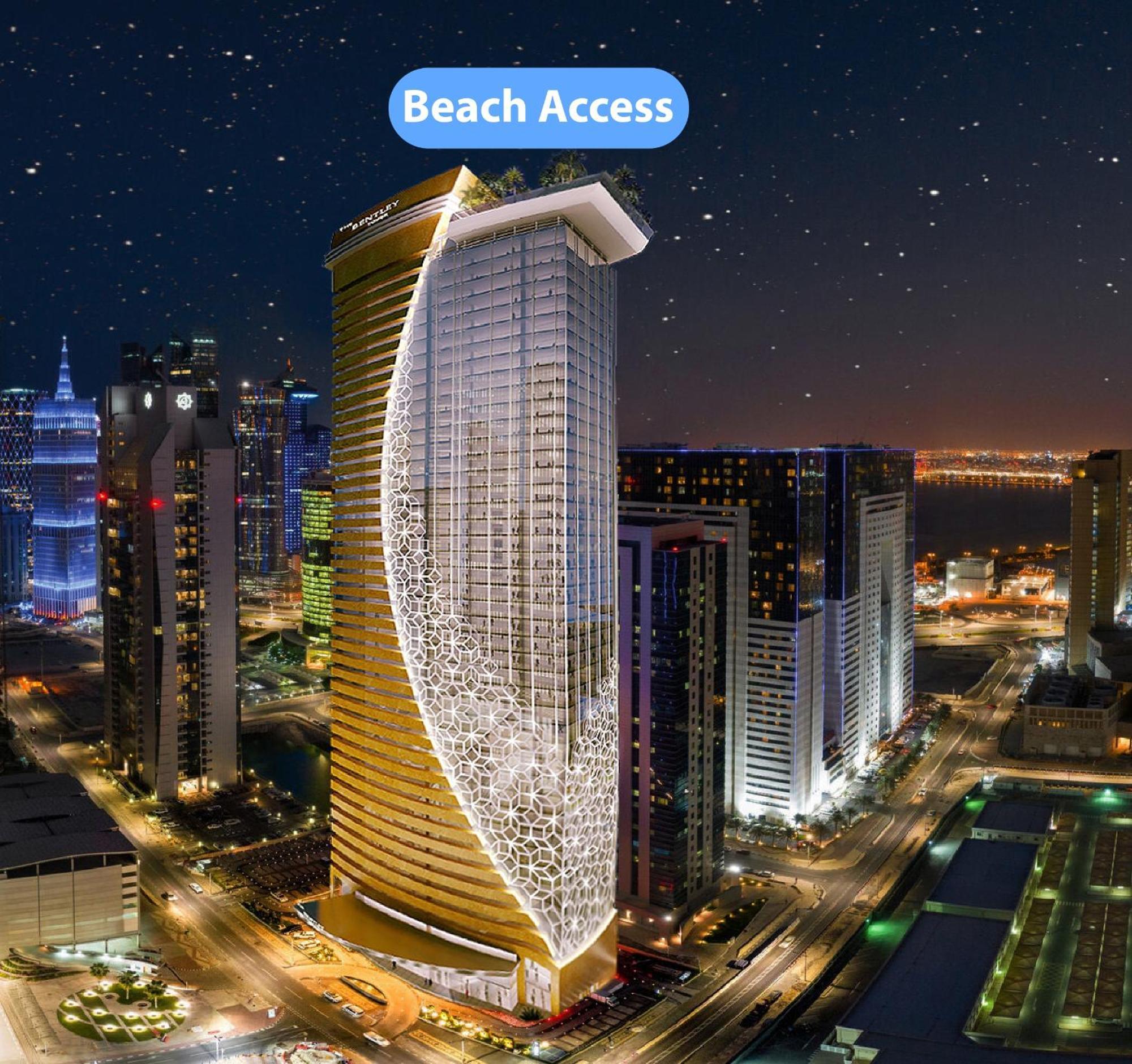 The Bentley Luxury Hotel & Suites Doha Exterior foto